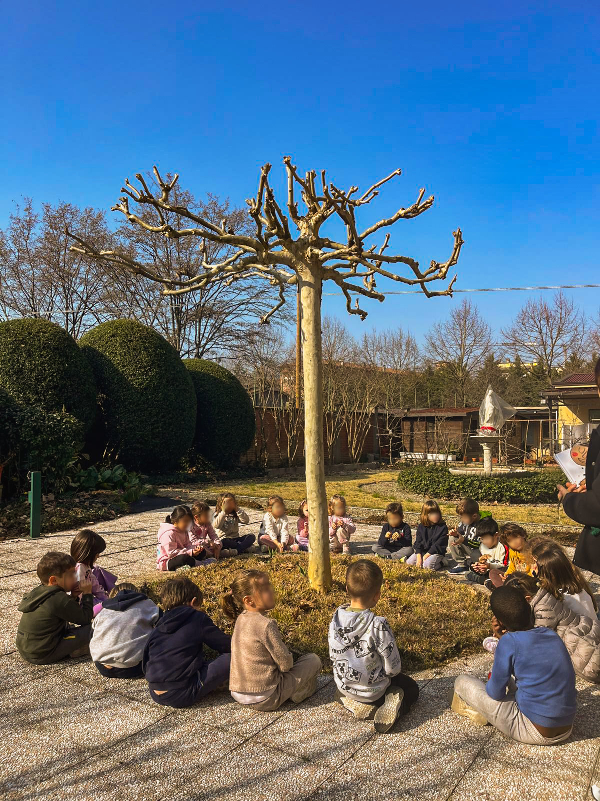 PRIME USCITE IN CORTILE E GIARDINO☀️