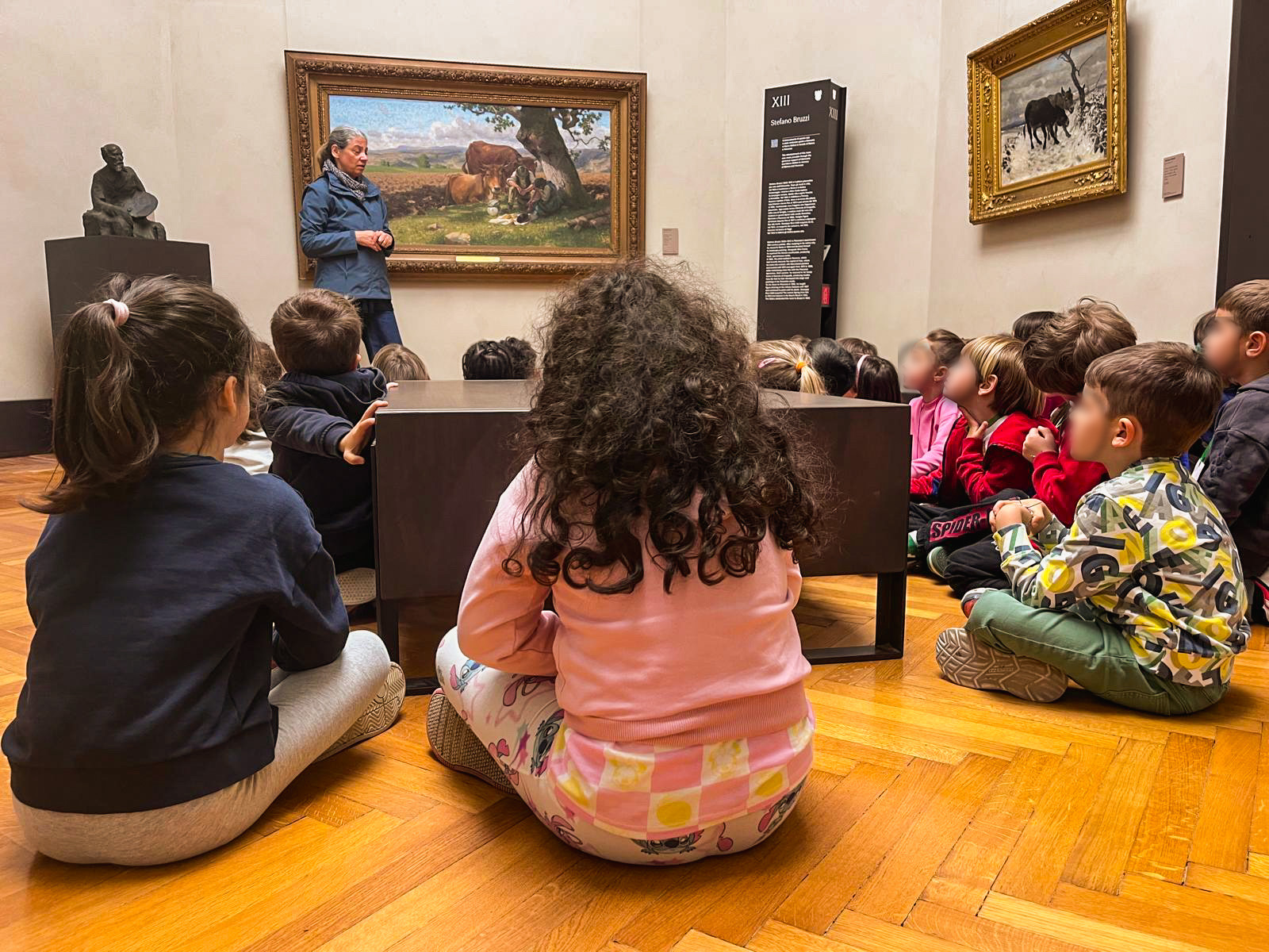 BAMBINI GRANDI IN VISITA ALLA GALLERIA RICCI ODDI